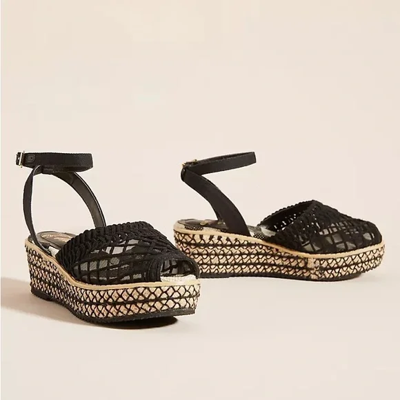 NIB MISS L FIRE **RED** Espadrille sandals - Picture 4 of 6